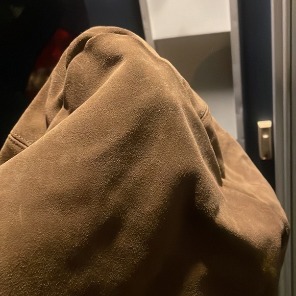 NWOT VINTAGE beautiful camel satchel, hobo bag large - Picture 5 of 7